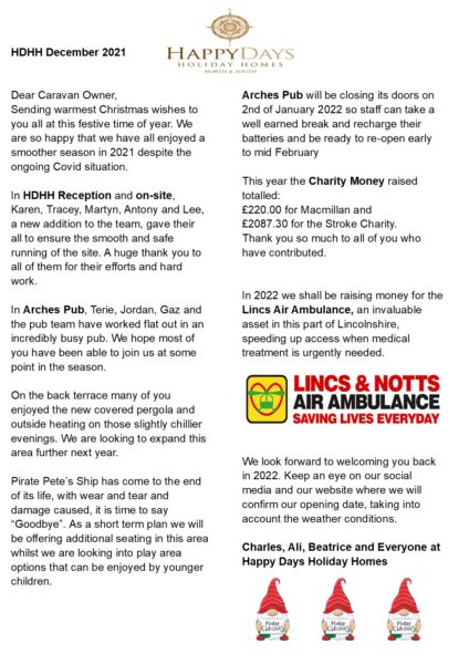 December Newsletter 2021